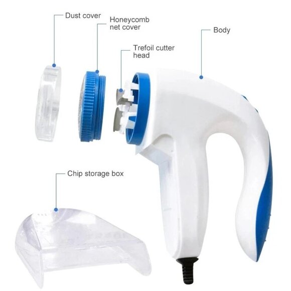 Electric Clothes Lint Pill Fluff Remover Fabrics Sweater Fuzz Shaver Household - Picture 5 of 7
